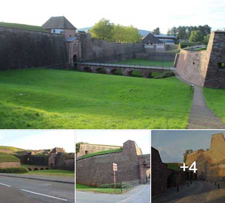 Citadelle de Belfort (1687) French fortification south of Nantes
